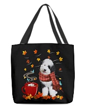 Hot Chocolate - Sheepadoodle All-Over Tote tile