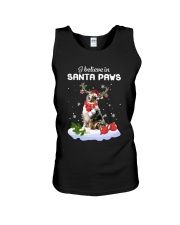 Santa Reindeer - Australian Boxherd Unisex Tank tile