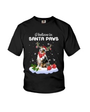 Santa Reindeer - Australian Boxherd Youth T-Shirt tile