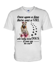 Really Loved - Pitbull 1 V-Neck T-Shirt tile