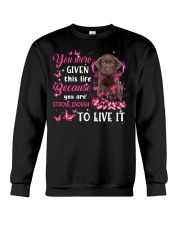This Life - CHOCOLATE Labrador Crewneck Sweatshirt tile