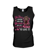 This Life - CHOCOLATE Labrador Unisex Tank tile