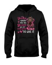 This Life - CHOCOLATE Labrador Hooded Sweatshirt tile