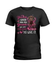 This Life - CHOCOLATE Labrador Ladies T-Shirt tile