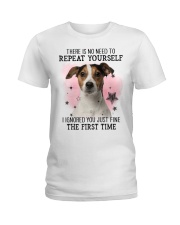 Repeat - Jack Russell Terrier 1 Ladies T-Shirt tile
