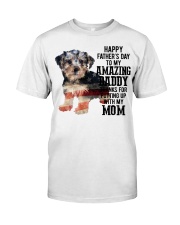 Father Day - Morkie 2 Classic T-Shirt tile