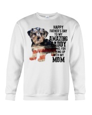 Father Day - Morkie 2 Crewneck Sweatshirt tile