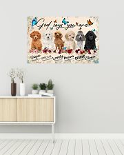 God Says You Are - Toy Poodles 36x24 Poster poster-landscape-36x24-lifestyle-01