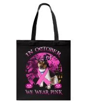 Pink Moon - Rat Terrier 2 Tote Bag tile