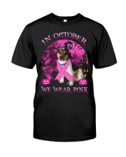 Pink Moon - Rat Terrier 2 Classic T-Shirt front