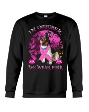 Pink Moon - Rat Terrier 2 Crewneck Sweatshirt tile