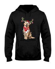 Reindeer - Golden Retriever 1 Hooded Sweatshirt tile