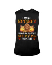 Retired - RED Miniature Poodle Sleeveless Tee tile