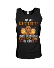 Retired - RED Miniature Poodle Unisex Tank tile