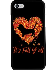 Autumn Heart Leaves Fall - Basset Hound 2 Phone Case tile