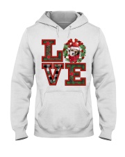 Christmas Love - Shichon Hooded Sweatshirt front