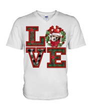Christmas Love - Shichon V-Neck T-Shirt tile