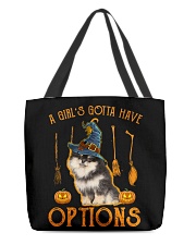Options - Pomeranian 1 All-Over Tote tile