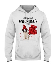 Gnome Hat - Saint Bernard Hooded Sweatshirt tile