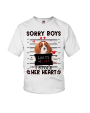 Stole - Cavalier King Charles Spaniel 1 Youth T-Shirt tile