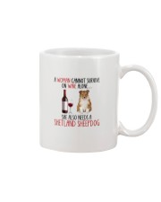 She Also Needs - Shetland Sheepdog Mug tile