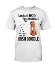 Canine Soulmate - Irish Doodle Classic T-Shirt tile