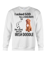 Canine Soulmate - Irish Doodle Crewneck Sweatshirt tile