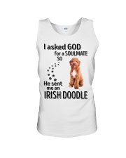 Canine Soulmate - Irish Doodle Unisex Tank tile