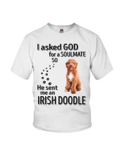 Canine Soulmate - Irish Doodle Youth T-Shirt tile