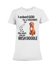 Canine Soulmate - Irish Doodle Premium Fit Ladies Tee tile
