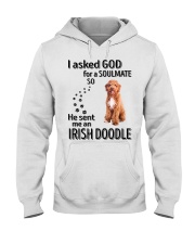 Canine Soulmate - Irish Doodle Hooded Sweatshirt tile
