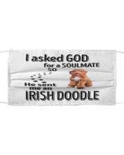 Canine Soulmate - Irish Doodle Mask tile