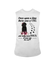 Really Loved - BLACK Labradoodle Sleeveless Tee tile