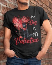 My Valentine - BLACK German Shepherd Classic T-Shirt apparel-classic-tshirt-lifestyle-26