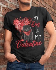 My Valentine - BLACK Pomeranian Classic T-Shirt apparel-classic-tshirt-lifestyle-26