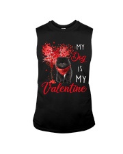 My Valentine - BLACK Pomeranian Sleeveless Tee tile