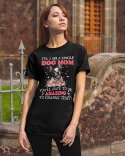 Amazing Mom - French Bulldog 2 Classic T-Shirt apparel-classic-tshirt-lifestyle-06