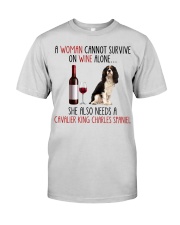 She Also Needs - Cavalier King Charles Spaniel 5 Premium Fit Mens Tee tile