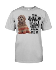 Amazing Daddy - Goldendoodle Classic T-Shirt front