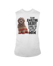 Amazing Daddy - Goldendoodle Sleeveless Tee tile