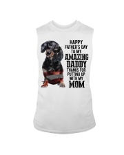 Father Day - Dachshund Sleeveless Tee tile