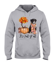 It is Fall - Australian Shepherd Hooded Sweatshirt front