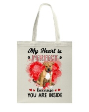 Perfect - Pitbull Boxer Mix Tote Bag tile