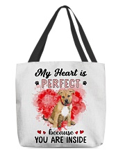 Perfect - Pitbull Boxer Mix All-Over Tote tile