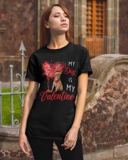 My Valentine - TAN Chihuahua 1 Classic T-Shirt apparel-classic-tshirt-lifestyle-06