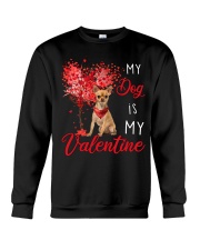 My Valentine - TAN Chihuahua 1 Crewneck Sweatshirt tile