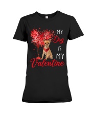 My Valentine - TAN Chihuahua 1 Premium Fit Ladies Tee tile