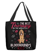 Best Therapy - Bloodhound 1 All-Over Tote tile
