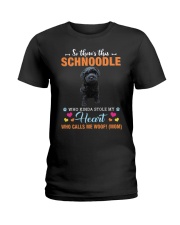 Kinda Stole - BLACK Schnoodle Ladies T-Shirt tile