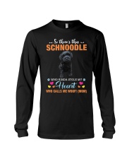 Kinda Stole - BLACK Schnoodle Long Sleeve Tee tile